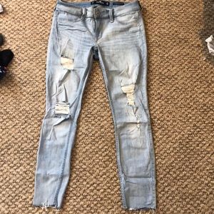 light wash hollister jeans
